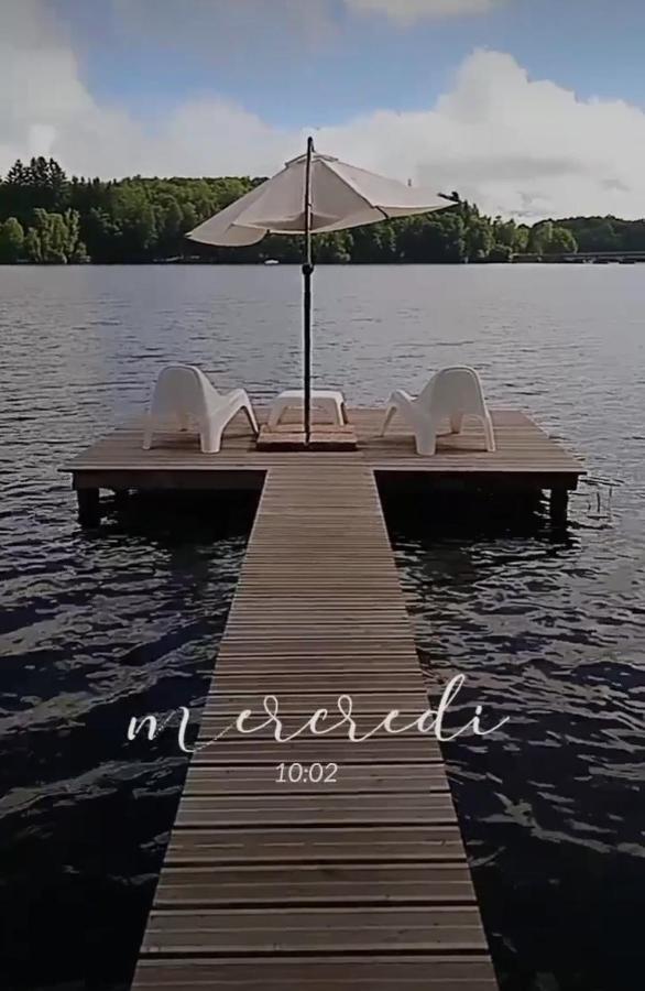 Ma Cabane Au Bord Du Lac Neuvic  Exterior photo